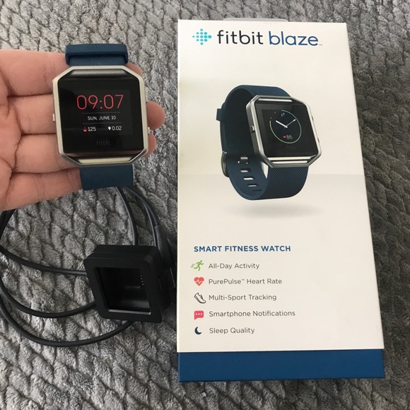 fitbit blaze smart fitness watch small